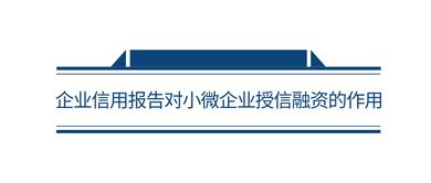 征信賦能 普惠小微 完善社會信用體系視角下小微企業(yè)融資難題的破解之路